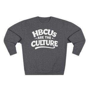 HBCUs Are The Culture White Logo Crewneck Sweatshirt